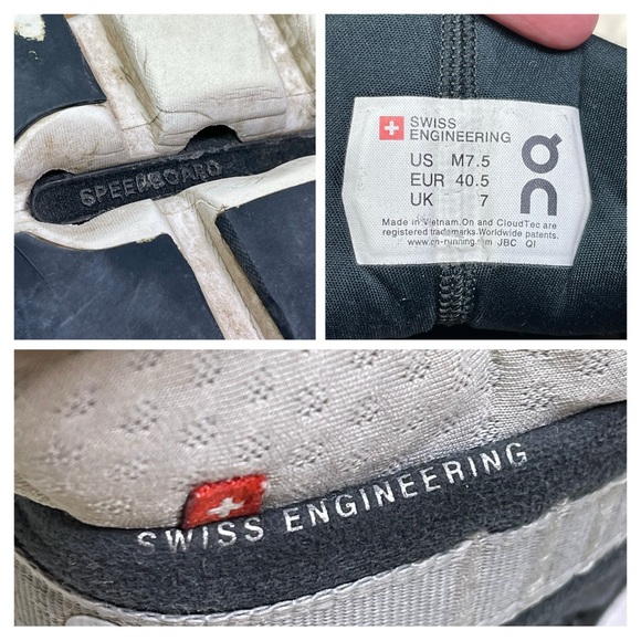 On Running - Cloud Hi Edge Sneaker Shoes M7.5 - Picture 11 of 16